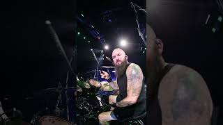 “Stupify” From Mike’s Throne! 🤘🥁 #Disturbed #Stupify #Livemusic #Pov #Drummer #Rock