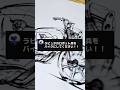 ラピュタのロボット兵をバイクにしてみたpart2#shorts #ラピュタ #ムスカ #バイク #金曜ロードショー #ジブリ #studioghibli #デザイン #design #sketch