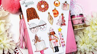 DOLLAR TREE Planner Weekly Setup NUTCRACKER WK 50 2021 Plan With Me