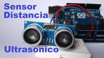 ✅ Sensor de Distancia (proximidad) hasta 5 metros /  HC-SR04 y ARDUINO