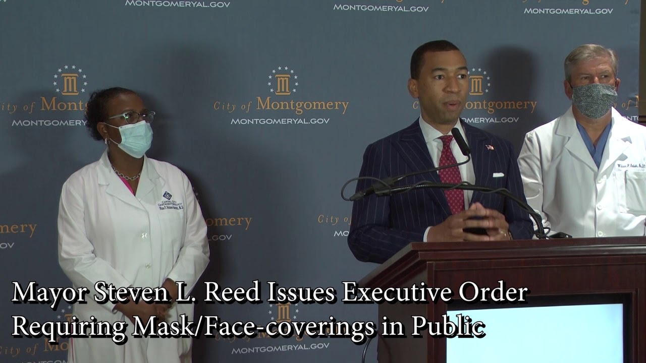 Mayor Issues Exec Order for Mask and Face Coverings YouTube
