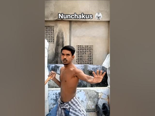 Nunchakus #indian #kungfu #martialarts🥋🇮🇳 #training #video #viral #shorts #