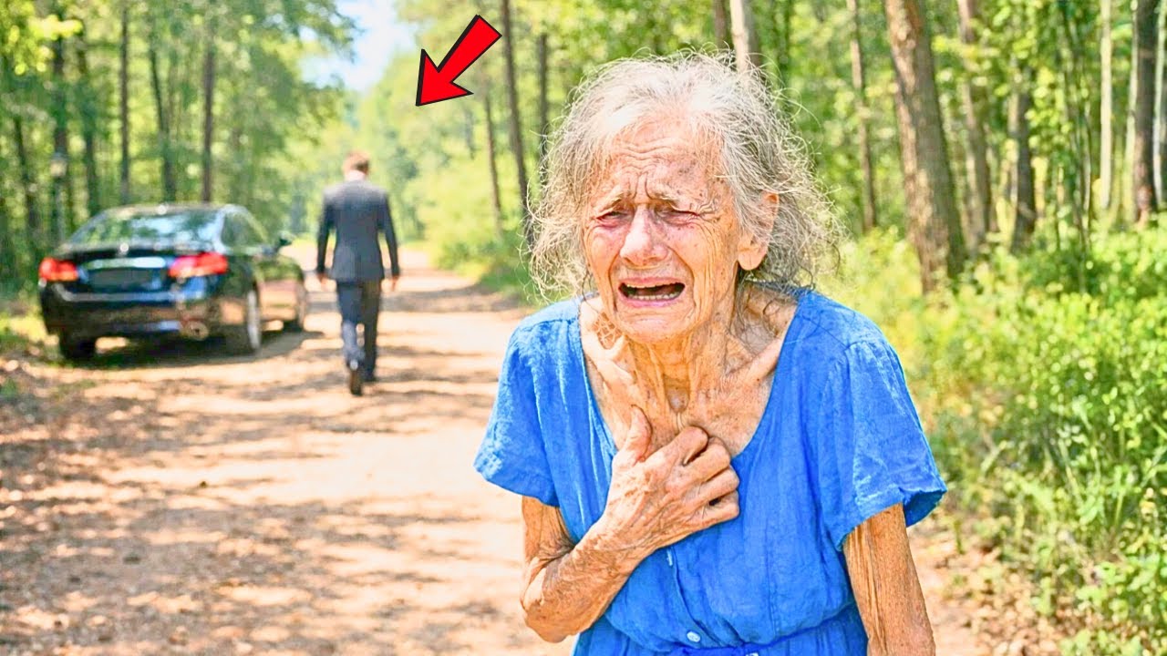 FILHO DEIXA A MÃE IDOSA SEM NADA ABANDONADA EM FLORESTA, E VAI EMBORA... E O QUE ACONTECE DEPOIS...