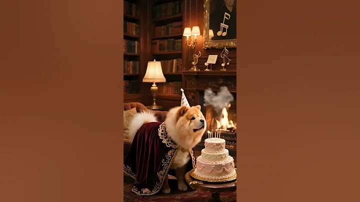 #happy #birthday #dog #puppy #pets #cake #cute #funny #animals #foryou #viralshorts #ai #shorts