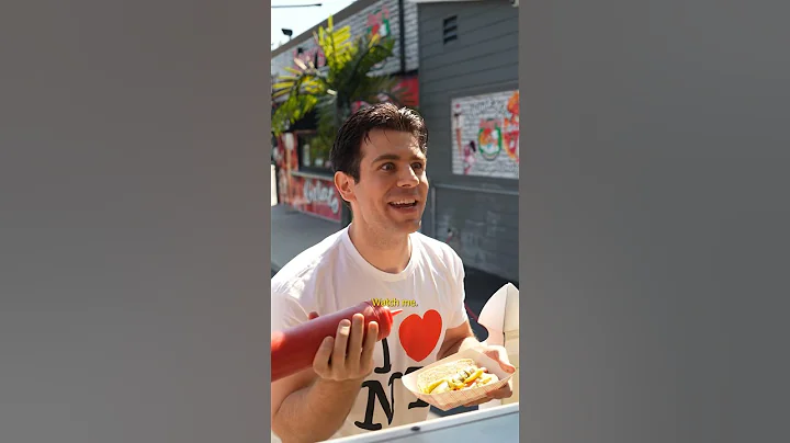 First time ordering a Chicago Hotdog #shorts