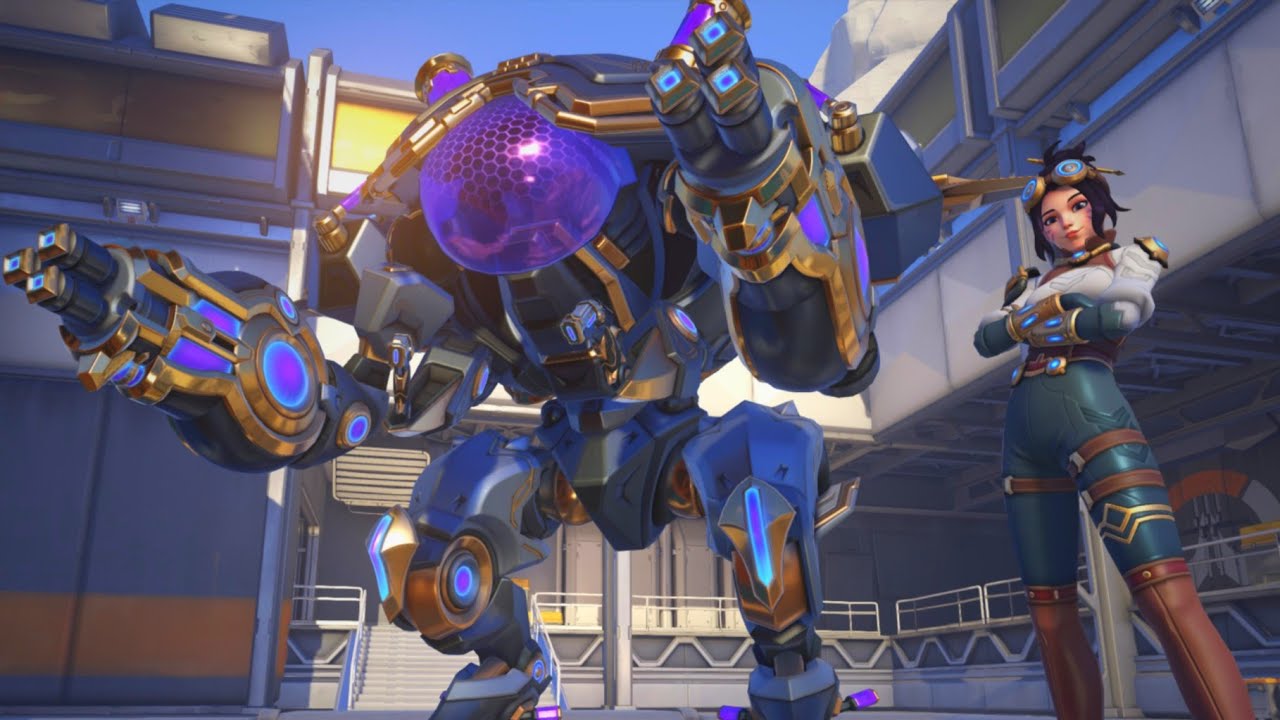 NEW D.va Mekanic Highlight Intro with Different Skins | Overwatch 2