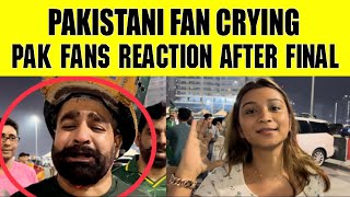 Pak fans crying over lost Asia cup final | Pakistan fans reactions | Asia Cup 2022 Final