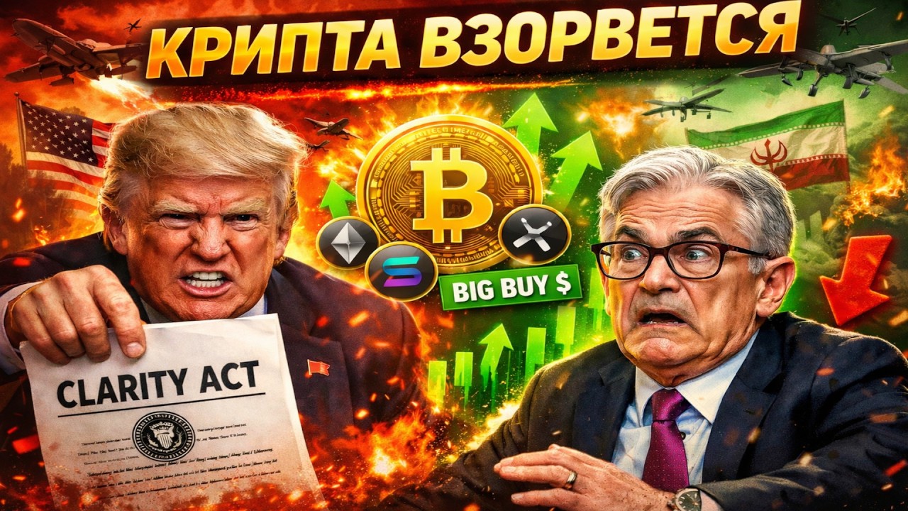 ПОКА ВСЕ БОЯТСЯ УМНЫЕ СКУПАЮТ! БИТКОИН И АЛЬТКОИНЫ ВЗОРВУТСЯ НА ИКСЫ!