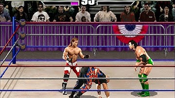 WWF: Wrestlemania (Midway 1995)  Attract Mode 60fps