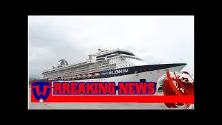 Luxury Cruise Liner Anchors In Eastern Taiwan, Greeted By Indigenous People