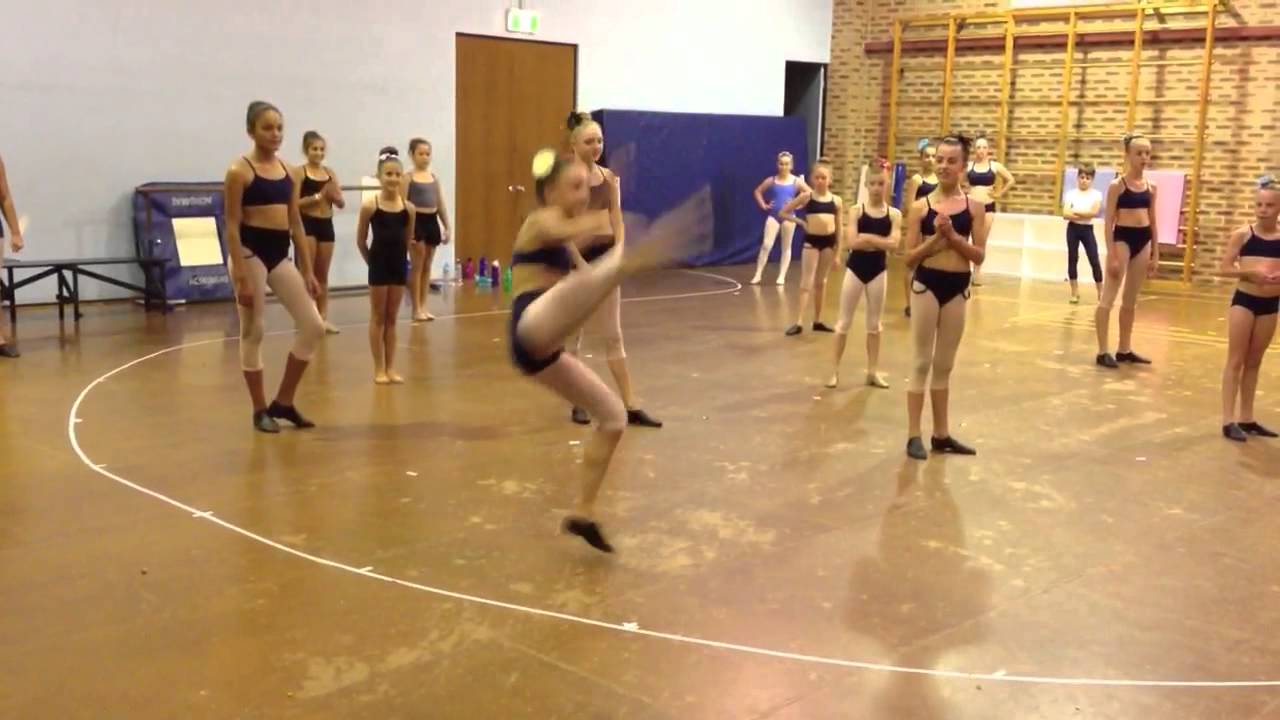Lily Vitek turns class with Rebecca Davies