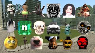 Too Much Nextbot & Nicos Nextbots In Garry's Mod ( Crazy Frog, Hammod Habibi, Tornado, Alternate )