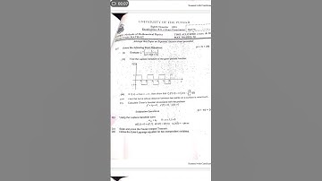 pu affiliated colleges 2016 mmp (417) past paper | #mmp #pu #2016 #pastpapers #viral #viralvideo