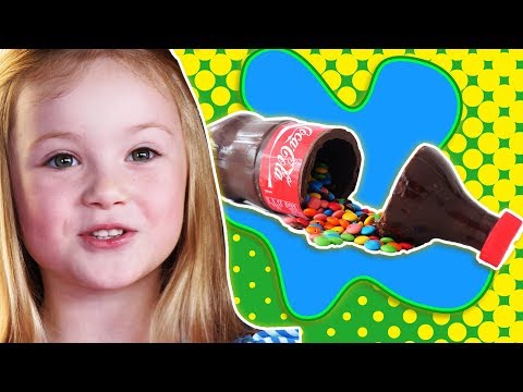 Chocolate Coke Bottle Surprise! ~ Candy chocolate kids How-to w. whip cream!! ~ pocket.watch jr.