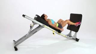 Total Gym Jump Trainer Exercise: Squat Sequence