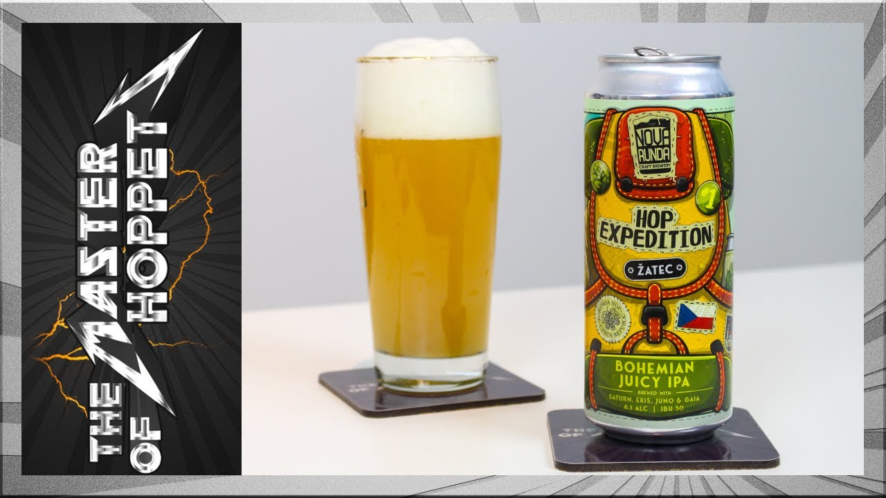 Nova Runda Hop Expedition: Bohemian Juicy IPA (w/ Modern Czech Hops!) | TMOH - Beer Review