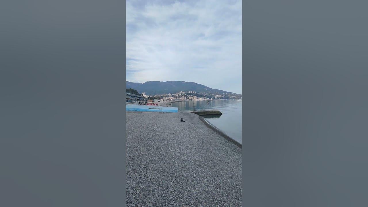 Ялта пляж Массандра 2019