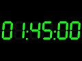 105 MINUTES (01:45 hours)countdown digital timer with alarm sound