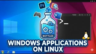 Celebrity Run Windows Apps on Linux the RIGHT Way (Bottles Guide 2026) Profile