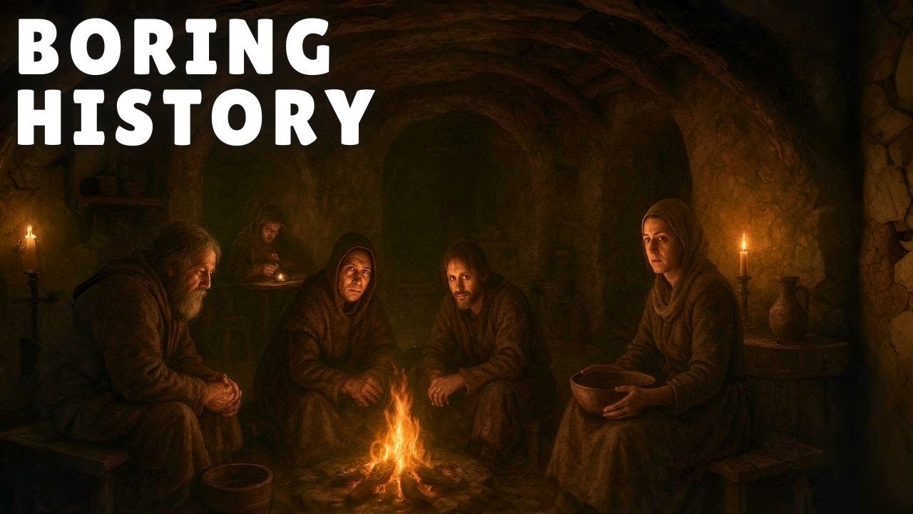 Why Medieval Peasants Lived Underground | Boring History For Sleep