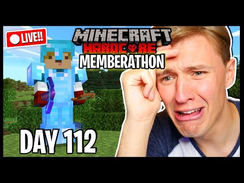 MEMBERATHON!! | Surviving 200 DAYS In HARDCORE MINECRAFT LIVE.. - MEMBERATHON!! | Surviving 200 DAYS In HARDCORE MINECRAFT LIVE..