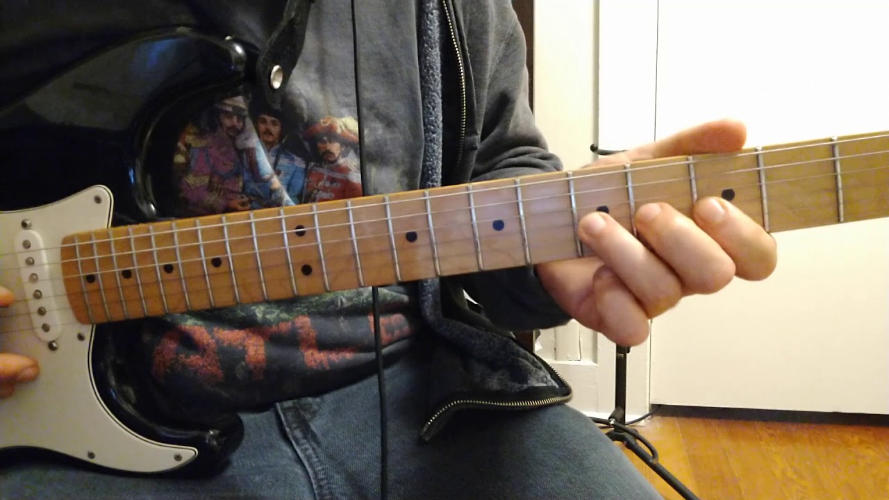 "Stoned" Rolling Stones Guitar Lesson part 3/4 YouTube