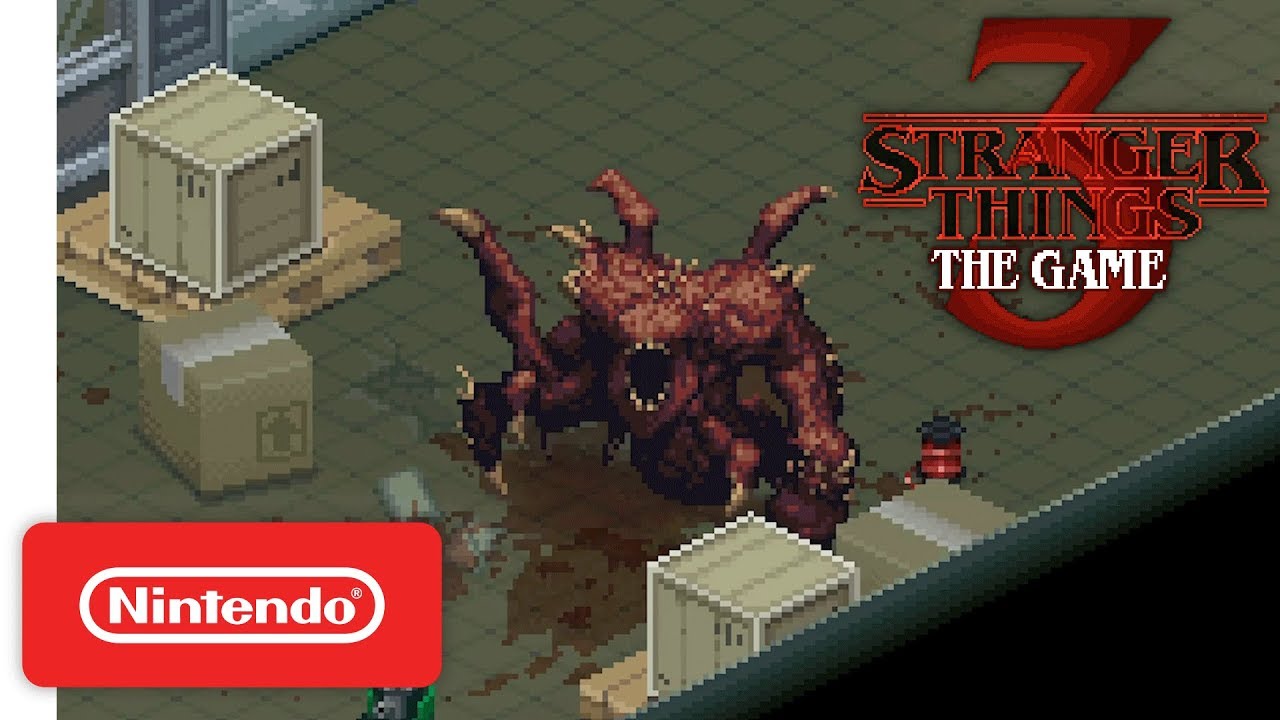Stranger Things 3 The Game Teaser Trailer Nintendo Switch