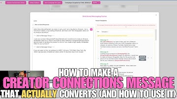 Create a Creator Connections Template and Easily Request Free Products #amazoninfluencerprogram