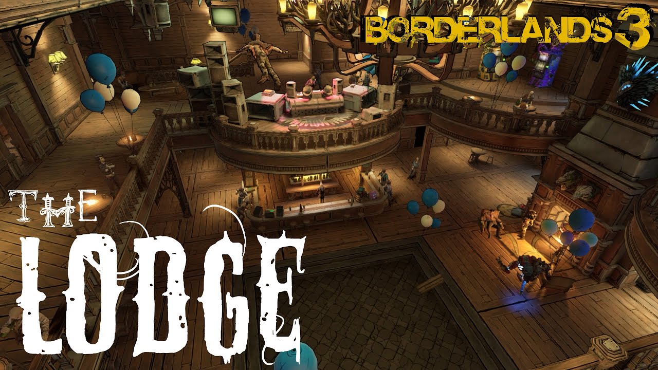 Exploring the Lodge! - Borderlands 3: Guns, Love, and Tentacles DLC