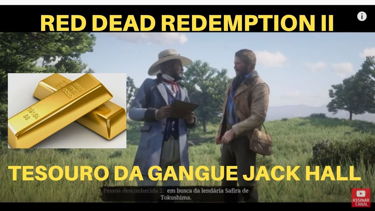 Red Dead Redemption 2: Localização dos Tesouros da gangue Jack Hall