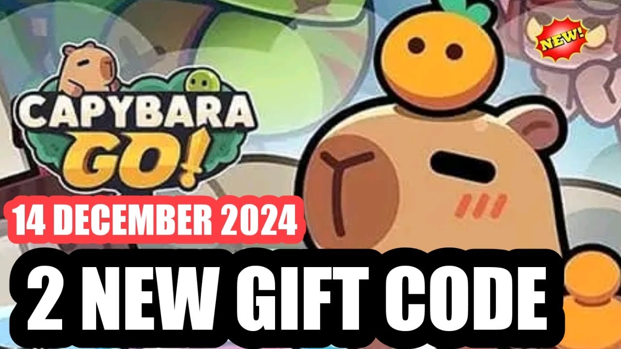 New Capybara Go Codes December 2024 | How To Redeem Code | Capybara Go Promo Code