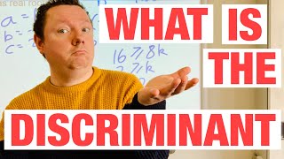 What Is The Discriminant - Nature Of Roots Of A Quadratic Function.