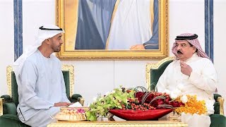 Sheikh Mohamed bin Zayed Meets King Hamad bin Isa Al Khalifa of Bahrain in Abu Dhabi Wealth