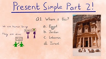 Present Simple Tense Part 2 | Learn Basic English