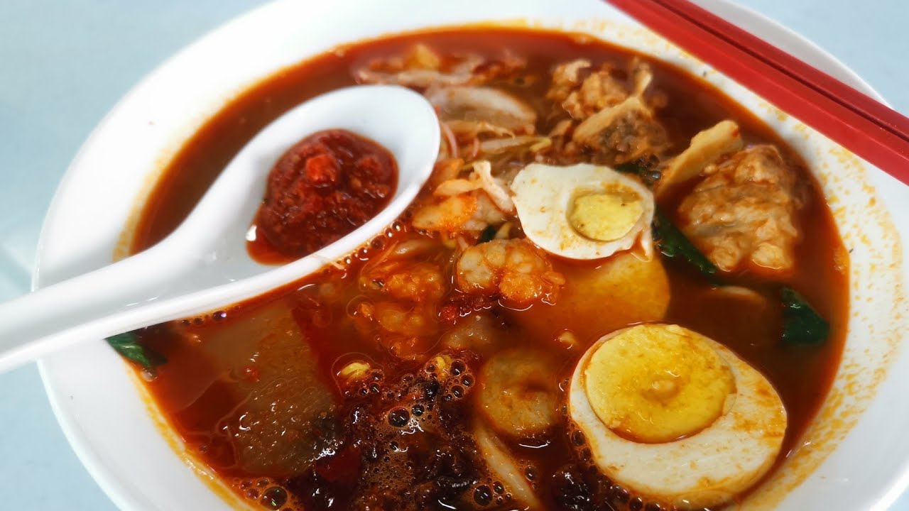 Ep 66 Penang Hokkien Mee Laksa Street Food Anson Road YouTube