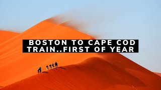 Boston Cape Cod. First train of 2021.