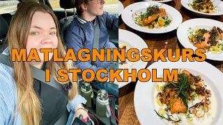 Håller i en Matlagningskurs i Stockholm | Vlogg