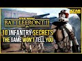 Battlefront 2 Tips | Infantry SECRETS the Game WON'T Tell You | Battlefront 2