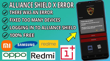 Fix Alliance Shield X There Was An Error | How To Solve too many devices In alliance shield x