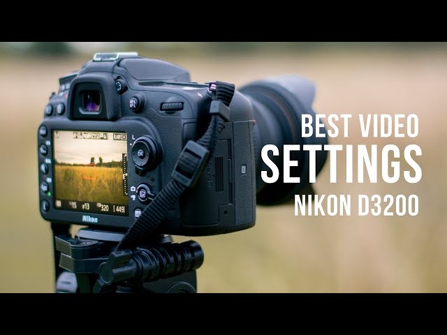 Nikon D3200: HOW TO GET THE BEST VIDEO SETTINGS! 