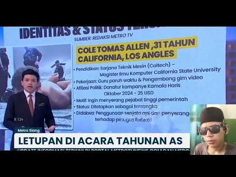 Kasus Penembakan terjadi saat jamuan makan Trump