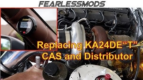 240SX CAS & Distributor Replacement