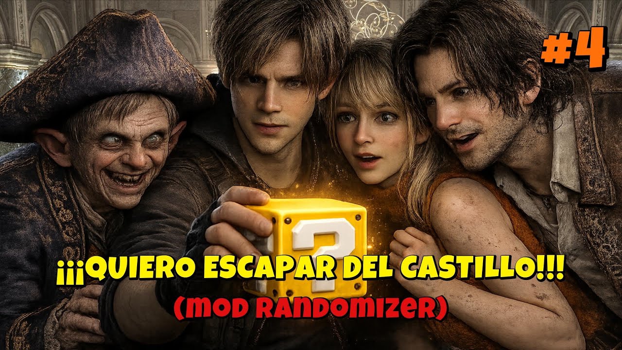 ¡¡¡QUIERO ESCAPAR DEL CASTILLO!!! (mod randomizer) - RE4 Ra #4 - EltitoAlex 🔴🔴🔴