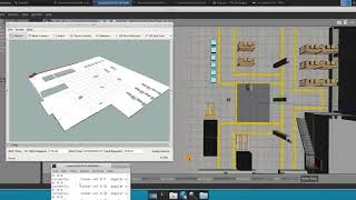 zm_robot create a map using gmapping at warehouse under ROS.