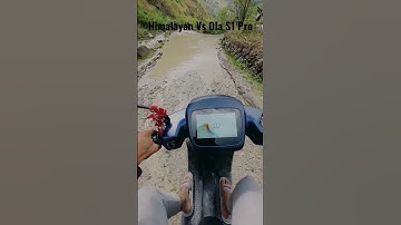 Ola S1 Pro Vs Himalayan #offroading #uttarakhand #ola