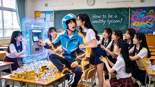 Delivery guy's new system earns him millions by walking.School beauty kisses him as he becomes a CEO screenshot 4