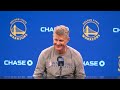 Steve Kerr on Jonathan Kuminga's Potential Return, Meets with 2nd Grade Class | March 12, 2025