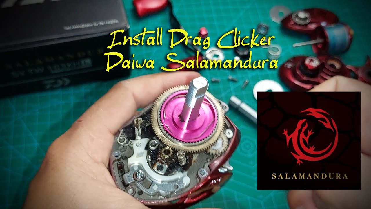 Install Drag Clicker Daiwa Salamandura SV TW 103XHL