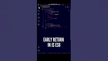 😍😍 Conditional Shorthand - Early Return in JavaScript #shorts #javascript #programming
