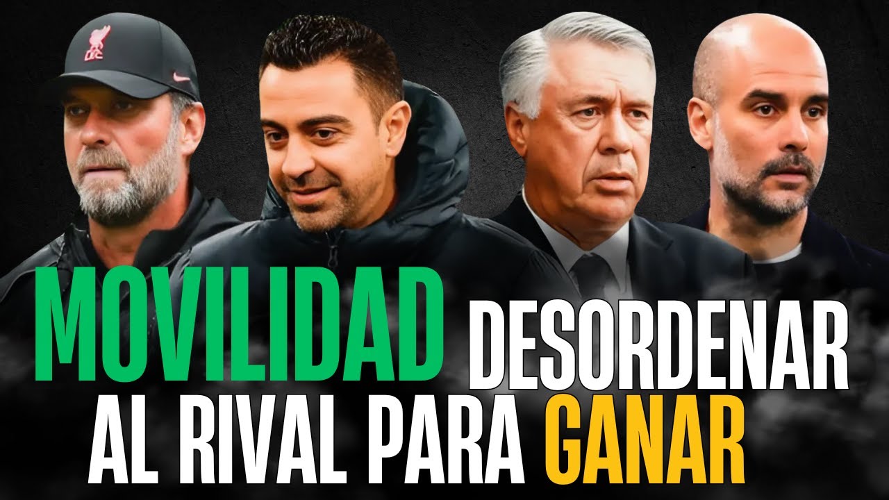 Entrenar la MOVILIDAD OFENSIVA para desordenar al rival y GANAR en fútbol